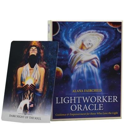 Карты Таро "Lightworker Oracle cards" Blue Angel / Карты Оракула Работника Света 2144864065