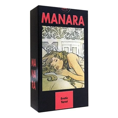 Карты Таро "Manara Milo Erotic Tarot of Manara" 12x7 Reprint / Таро Манара TAROMANIA 316120512