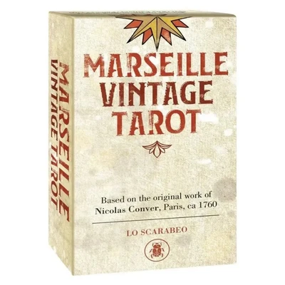 Карты Таро "Marseille Vintage Tarot Cards" Lo Scarabeo / Марсельское Винтажное Таро 905012554