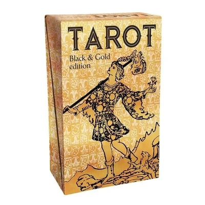 Карты Таро "TAROT GOLD AND BLACK EDITION" Lo Scarabeo / Золотое и Черное Издание Таро 220688230