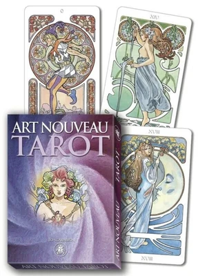 Карты Таро "Castelli Tarot Art Nouveau Grand Trumps" Lo Scarabeo / Таро Кастелли в стиле модерн Боль 2077033233