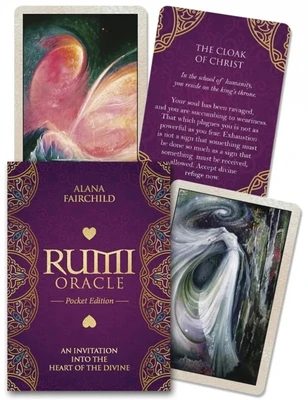Карты Таро "Rumi Oracle - Pocket Edition" Blue Angel / Оракул Руми (карманный размер) 1960543107