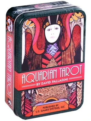 Карты Таро "Aquarian Tarot In a Tin" US Games / US Games 1890488886