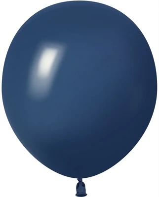 Шар (5''/13 см), Темно-синий, пастель ретро, 100 шт., 512-05S72 696388643