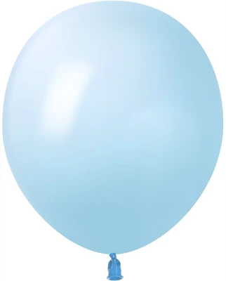 Шар (5''/13 см), Нежно-голубой, макарунс, 100 шт., 512-05H18 138138440