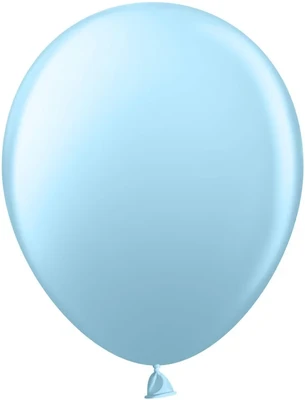 Шар (5''/13 см), Голубой, пастель, 100 шт., 905004 2076934629