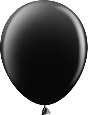 Шар (5''/13 см), Черный, пастель, 100 шт., 905012 1025792602