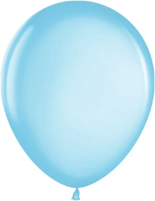Шар (5''/13 см), Голубая лазурь (854), металлик, 100 шт., 705018 1121988997