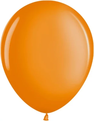 Шар (5''/13 см), Оранжевый (820), металлик, 100 шт., 705012 511166279