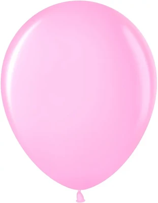 Шар (5''/13 см), Розовый (433), пастель, 100 шт., 711064 596612624