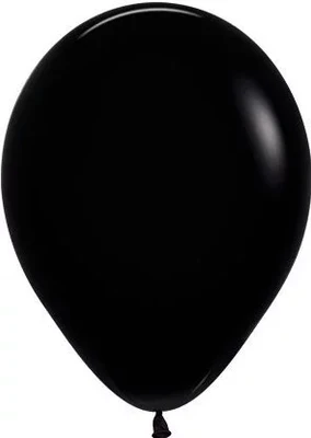 Шар (5''/13 см), Черный (080), пастель, 100 шт., 201474 508214181