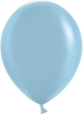 Шар (10''/25 см), Серо-голубой, пастель ретро, 100 шт., 610314 872530763