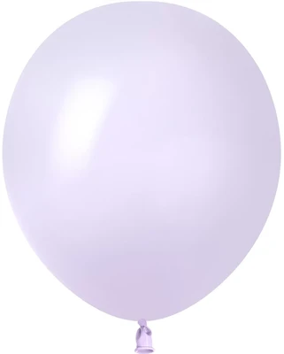 Шар (10''/25 см), Светло-сиреневый, макарунс, 100 шт., 512-10H19 385608481