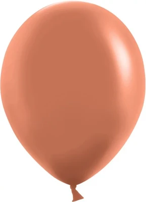 Шар (10''/25 см), Терракотовый, пастель, 100 шт., 610301 129702377