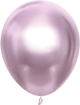 Шар (10''/25 см), Сиреневый, хром, 50 шт., 910107 149264612