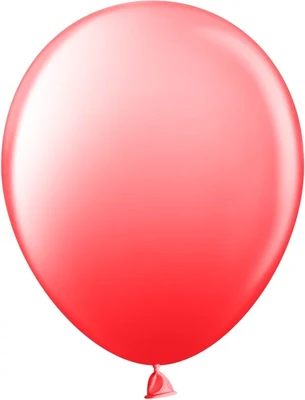 Шар (10''/25 см), Красный, пастель, 100 шт., 910002 584964716