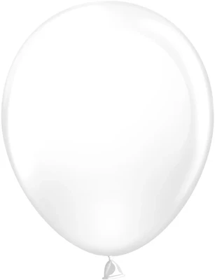Шар (10''/25 см), Белый, пастель, 100 шт., 910001 1041282761