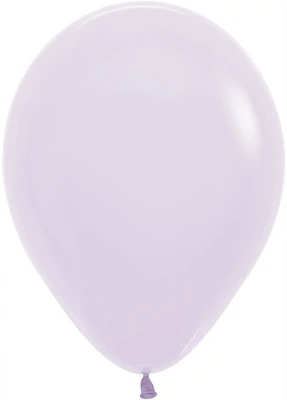 Шар (10''/25 см), Светло-сиреневый (650), макарунс, 100 шт., 162751 1384017899