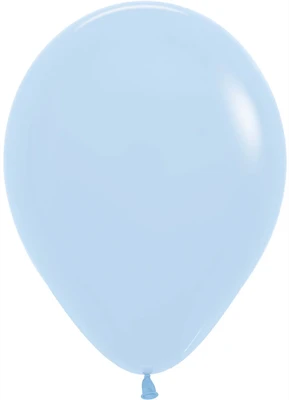 Шар (10''/25 см), Нежно-голубой (640), макарунс, 100 шт., 162744 614643835