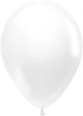 Шар (10''/25 см), Белый (005), пастель, 100 шт., 280271 278253159