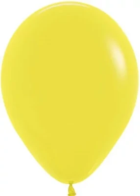 Шар (10''/25 см), Желтый (020), пастель, 100 шт., 280578 562504188