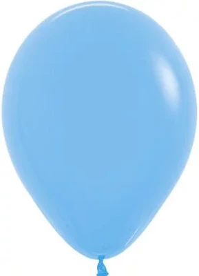 Шар (10''/25 см), Голубой (040), пастель, 100 шт., 280677 883088926