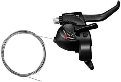Шифтер/Тормозная ручка Shimano Tourney, TX800, 8 скоростей, трос 2050 мм 1007387158