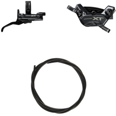 Тормоз дисковый гидравлический Shimano Deore XT M8220, BL-M8200(R)/BR-M8220(R), 1700 мм. 788276187