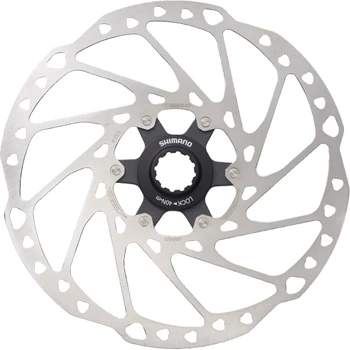 Тормозной диск Shimano RT64, 180мм, C.Lock, с стоп. кольцом внутр. шлицы 1007347405