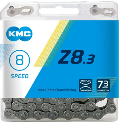 Цепь KMC Z8.3, 8 скоростей, 116 звеньев 50335462
