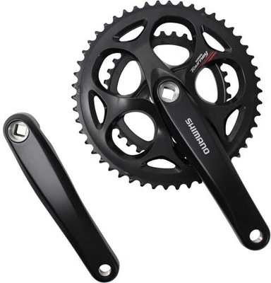 Система шатунов Shimano Tourney, A070, 170 мм, Кв, 50/34, с болтами 1692916348