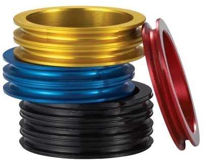 Кольцо проставочное SPACER-R 1-1/8"х5мм, красное, алюминий 2127043098