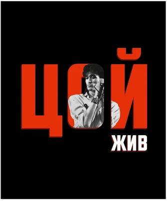 Тетрадь общая 48л, ЦОЙ. КИНО №6, обложка-мелов.картон+софттач-лак, скрепка, клетка 444957432