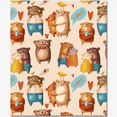 Тетрадь общая 48 листов на скрепке "Fanny Pattern" 217528049