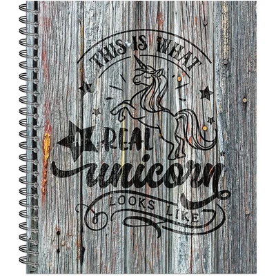 НОВИНКА! Тетрадь общая 48 листов на металлическом гребне "Unicorns" 867239304