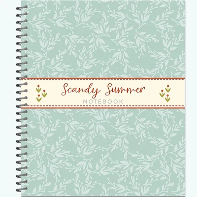 НОВИНКА! Тетрадь общая 48 листов на спирали "Scandy Summer Pattern" 1687806060