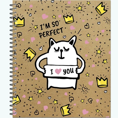 НОВИНКА! Тетрадь общая 48 листов на спирали "Funny doodle" 1533453555