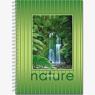 Тетрадь общая 96 листов на металлическом гребне "Nature" 1274965244