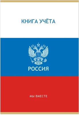 Книга учета ГОССИМВОЛИКА 48 л. на скрепке (скобе) цветная обложка мелованный картон 1439667828