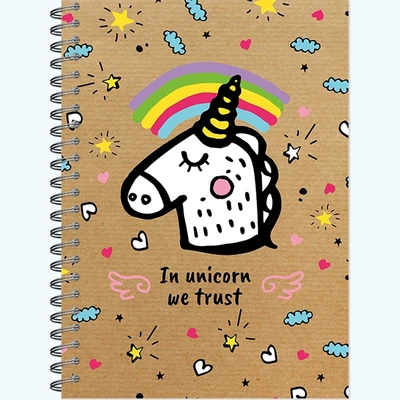 Блокнот-скетчбук SKETCHBOOK А5 с жесткой обложкой 60л. "Funny Doodle" 757566128