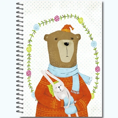 Блокнот-скетчбук SKETCHBOOK А5 с жесткой обложкой 60л. "Портреты Звериков" 873353992