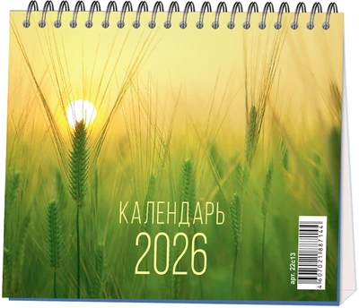 Календарь настольный "домик" на 2026 год, "Времена года" 1130341112
