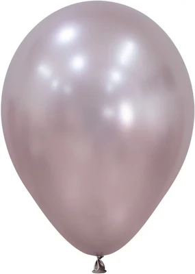 Шар (12''/30 см), Розовый цветок (809), шелк, 12 шт., 409276 160386250
