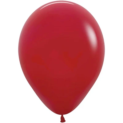 Шар (12''/30 см), Королевский красный (016), пастель, 50 шт., 403564 969843717