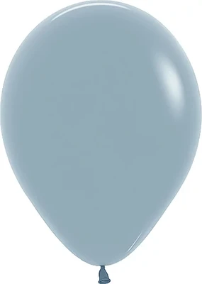 Шар (12''/30 см), Голубой (140), пастель ретро, 50 шт., 395562 661115605