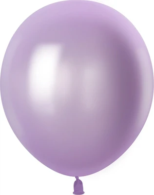 Шар (12''/30 см), Лаванда, металлик, 100 шт., 512-12M32 146941460