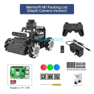 Программируемый робот на базе Raspberry Pi 5 — платформа для творчества и обучения робототехнике 1005011823391650