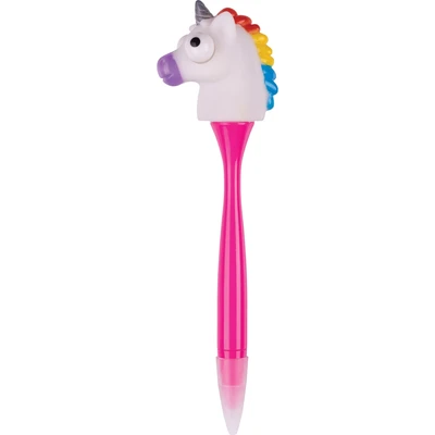 80622 Ручка шариковая UNICORN, синие чернила, 0,7 мм, цвет корпуса в ассортименте, в индивидуальном ПВХ-пакете без подвеса 1548457331