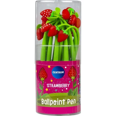 81021 Ручка шариковая STRAWBERRY синие чернила 0,7 мм 1342783714