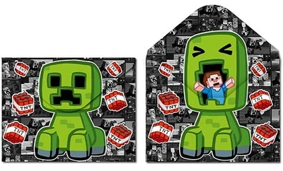 76801 Папка-конверт на кнопке А4, пластик, My game Утка, 180 мкм, двусторонняя печать 1926209782